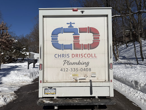 Chris Driscoll Plumbing service truck